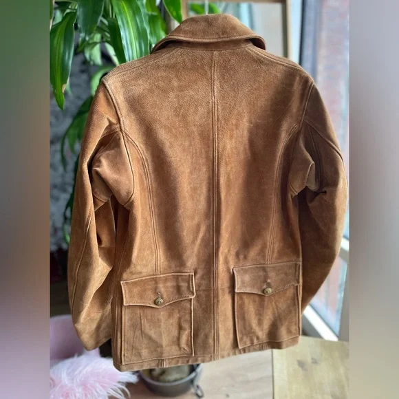 Vintage Etro Milano Leather Bomber Jacket - Picture 8 of 12